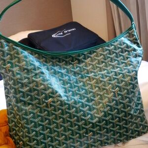 Hobo bag green goyard